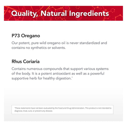 Oregano Silvestre Plus 90 Capsulas Apoyo Inmunologico Digestivo Huesos Articulaciones