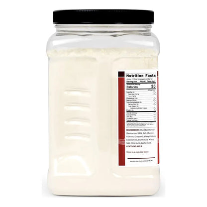 Queso Cheddar Blanco En Polvo Hoosier Hill Farm 2 Libras Sabor Intenso Y Versatil