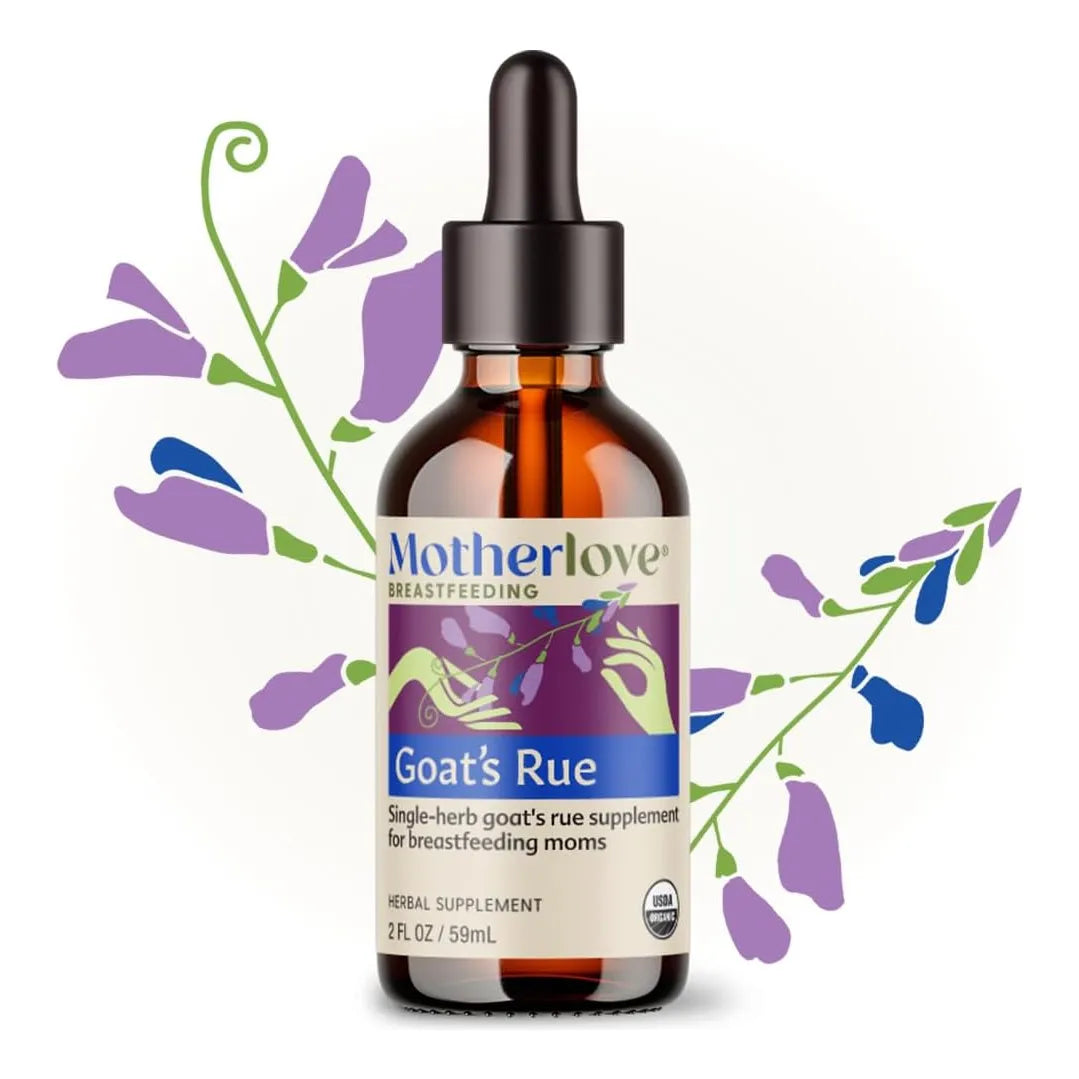 Tintura Motherlove Goats Rue 60 Ml Desarrollo Tejido Mamario Lactancia