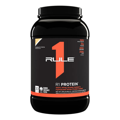 Proteína R1 Hidrolizada Galletas Crema 2 Lb Recuperación Rápida