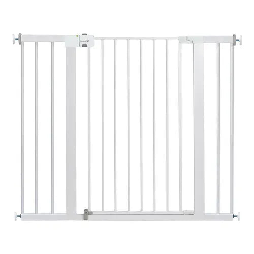 Puerta De Seguridad Para Bebes Y Mascotas Safety1st Extra Grande Blanca