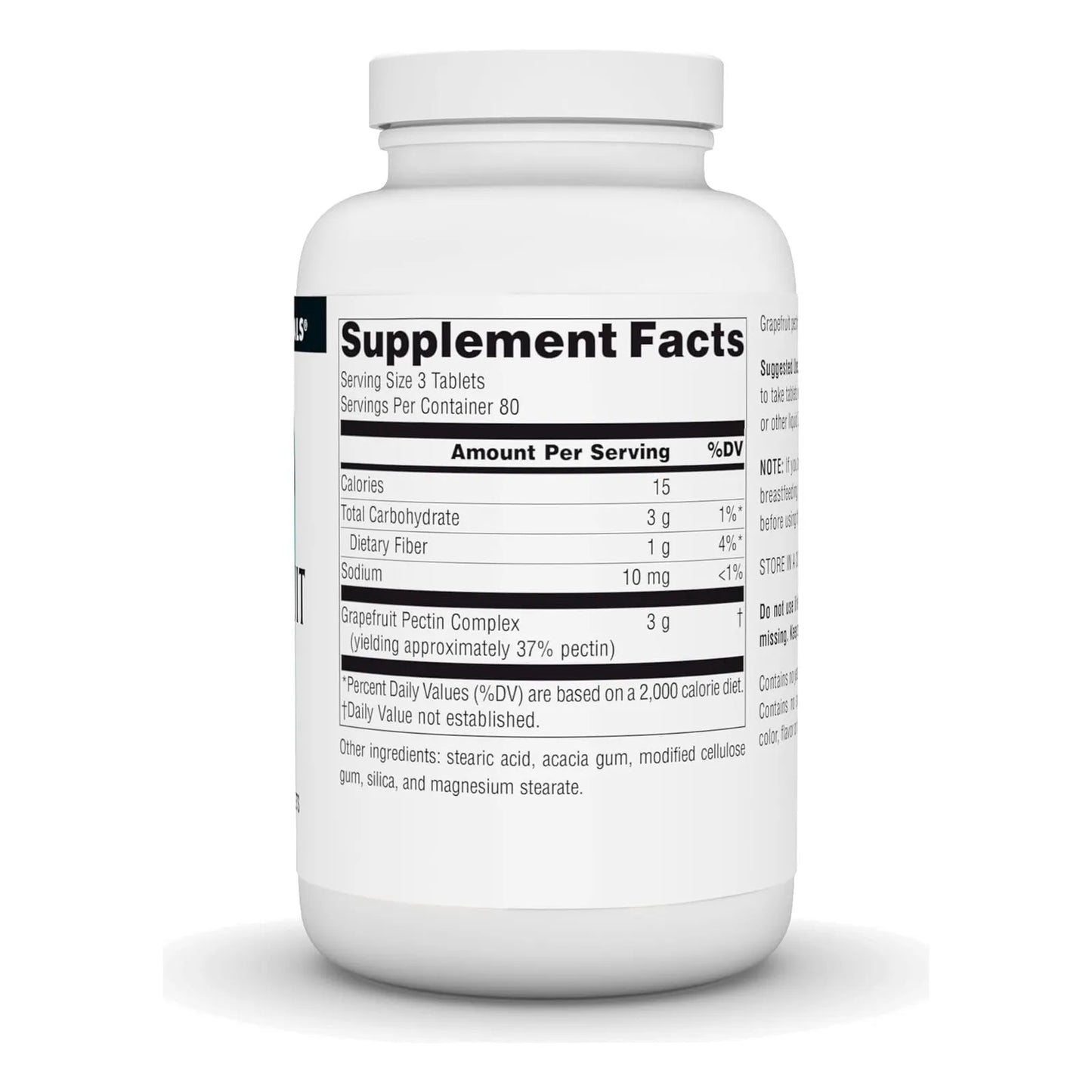 Pectina De Toronja 1000 Mg 240 Tabletas Beneficios Digestivos Source Naturals