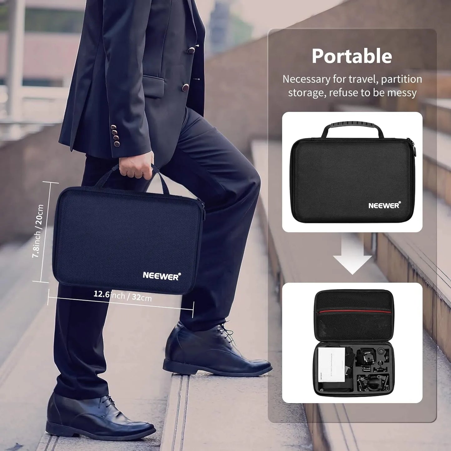 Kit Accesorios Cámara Deportiva Universal 50 En 1 Para GoPro DJI Y Más