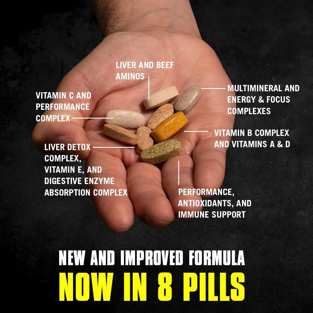 Multivitaminico Animal Pak Con Zinc Vitaminas Y Aminoacidos Para Hombres Y Mujeres