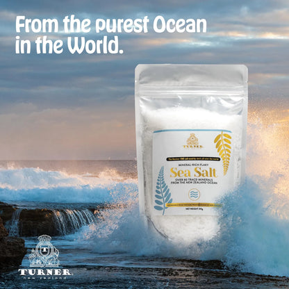 Sal Marina Escamosa Premium De Nueva Zelanda 250g 84 Minerales Natural