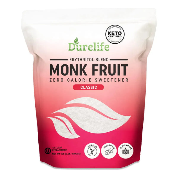 Edulcorante Fruta Monje Ceto Natural Cero Calorias Reemplazo Azucar 2.27 Kg