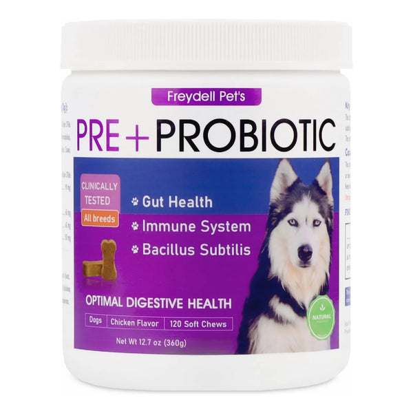 Probióticos Para Perros FREYDELL Alivio Estomacal Golosinas Digestivas