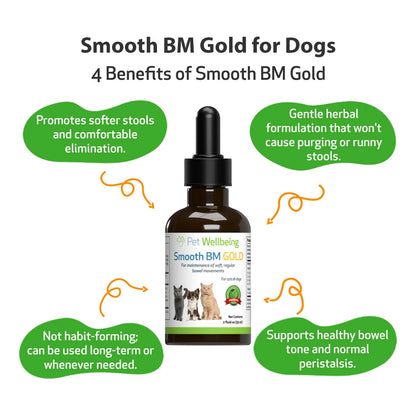 Smooth Bm Gold Para Perros Apoyo Digestivo Natural Triphala 2 Oz