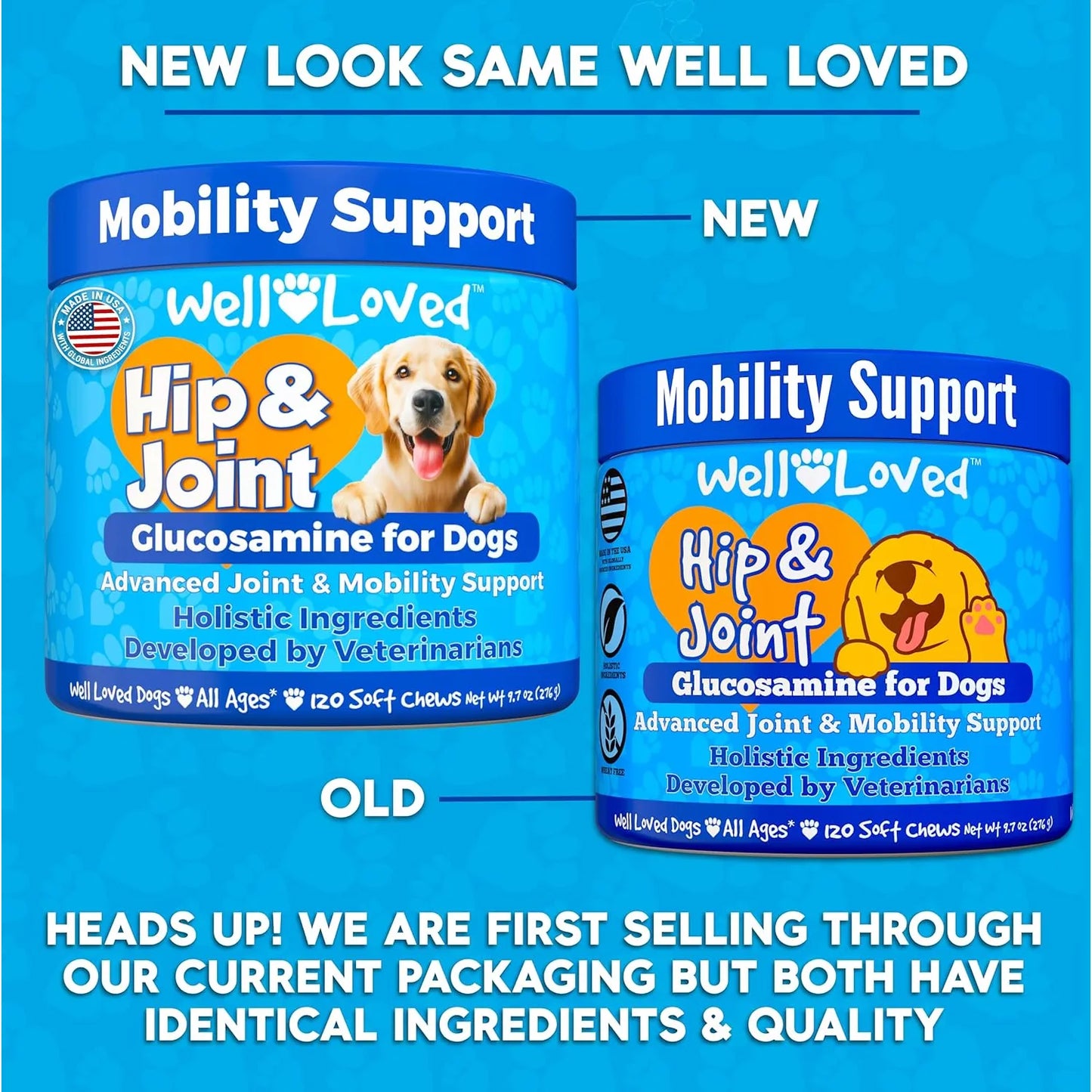 Glucosamina Articular Para Perros 300 Mg Suplemento Veterinario USA
