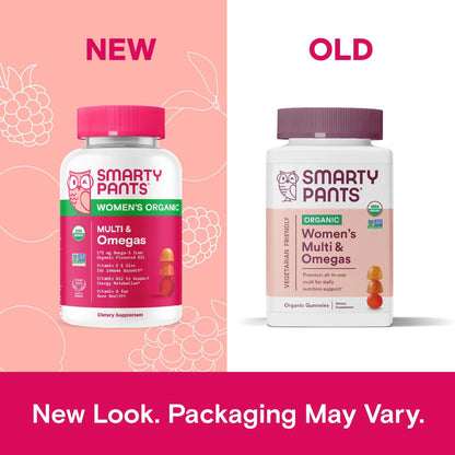 Gomitas Multivitamínicas Orgánicas Mujeres Con Biotina Omega 3 Y Vitaminas Esenciales 120 Unidades