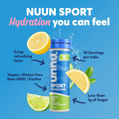 Nuun Tabletas Electrolitos Sabor Mixto Hidratacion Proactiva Vegano Sin Gluten