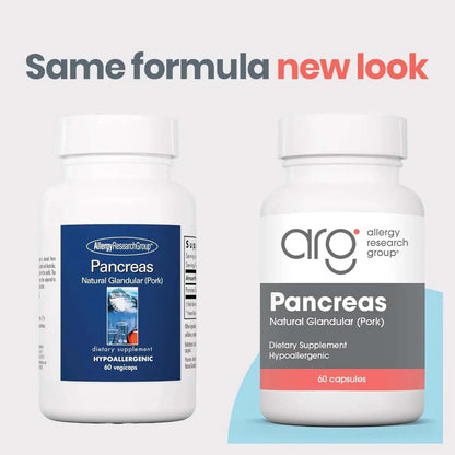 Páncreas Natural Glandular 425 Mg Con Enzimas Digestivas Ami
