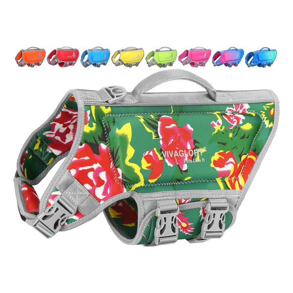 Chaleco Salvavidas Neopreno Para Perros Flotabilidad Superior VIVAGLORY