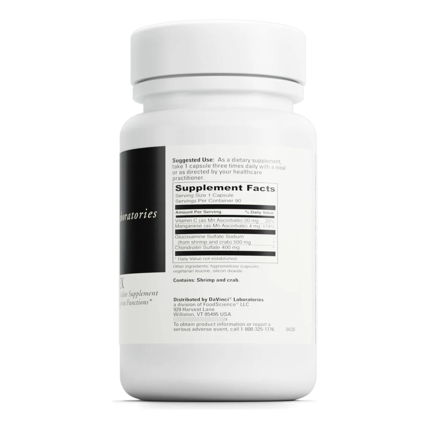 Natural Flex Glucosamina Condroitina 90 Cápsulas Soporte Articular Premium