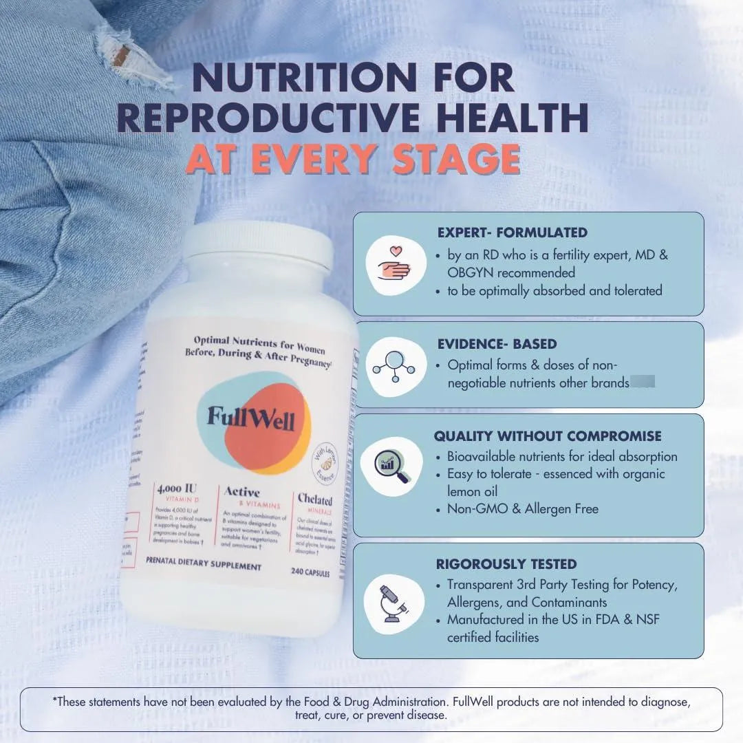 Vitaminas Prenatales De Limón Con Colina Folato Y Vitamina D Para El Embarazo