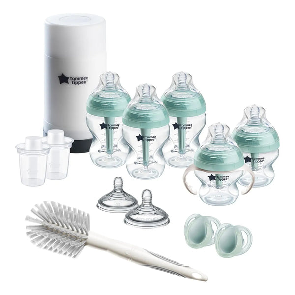 Juego De Biberones Anticolicos Autoesterilizantes Tommee Tippee Advanced Con Calentador