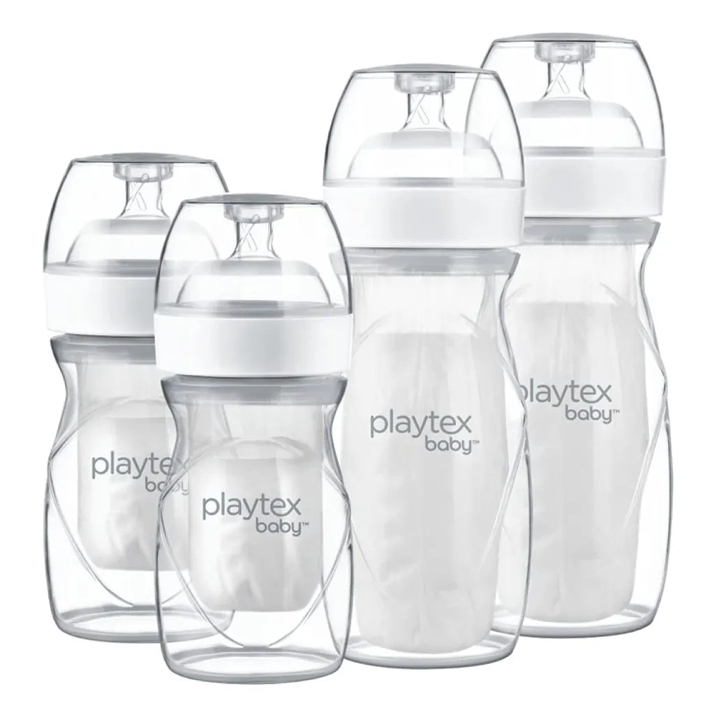 Playtex Botella De Lactancia Con Forro Desechable Set De Regalo Anticólicos