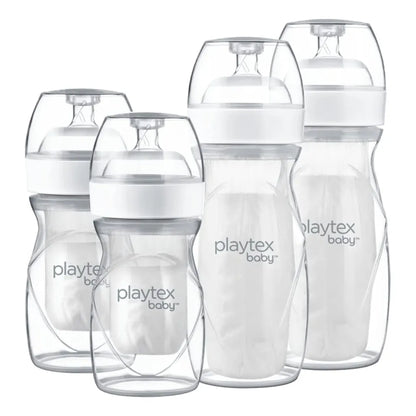 Playtex Botella De Lactancia Con Forro Desechable Set De Regalo Anticólicos