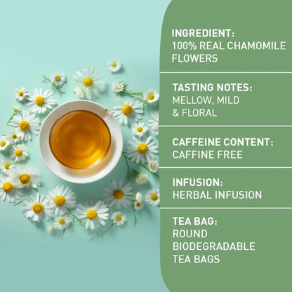 Handpick Té De Manzanilla Bolsas Ecológicas 100 Unidades Relajación Natural
