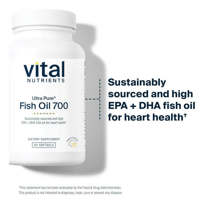 Aceite De Pescado 700mg Omega 3 EPA DHA Soporte Cardiaco Y Cerebral Sabor Limon