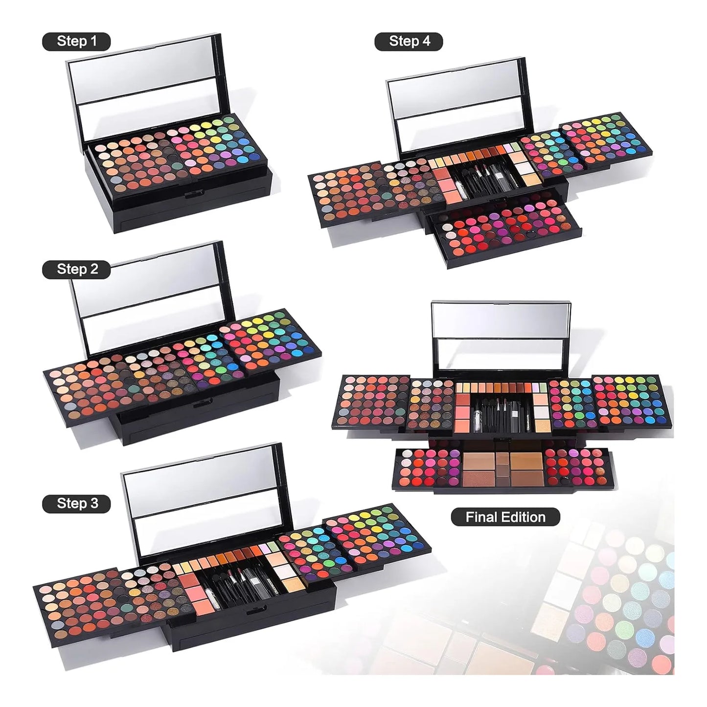 Kit De Maquillaje Profesional 186 Colores Todo En Uno Ideal Para Regalo