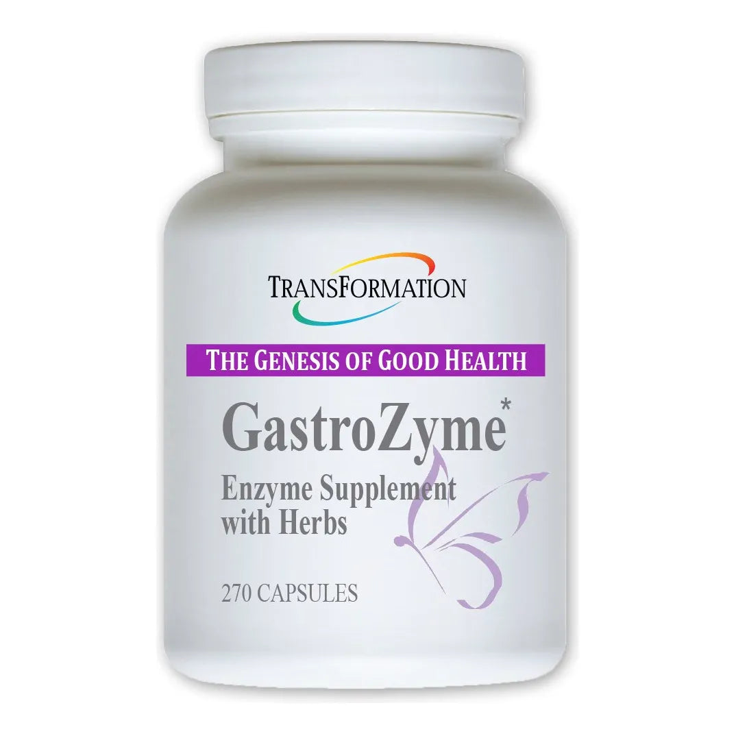 Suplemento GastroZyme Con Enzimas Y Hoja De Papaya Alivia Molestias Digestivas