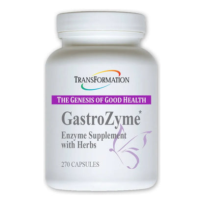 Suplemento GastroZyme Con Enzimas Y Hoja De Papaya Alivia Molestias Digestivas