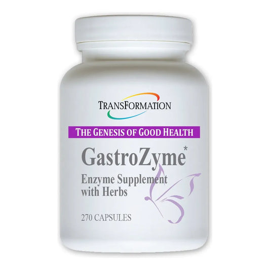 Suplemento GastroZyme Con Enzimas Y Hoja De Papaya Alivia Molestias Digestivas