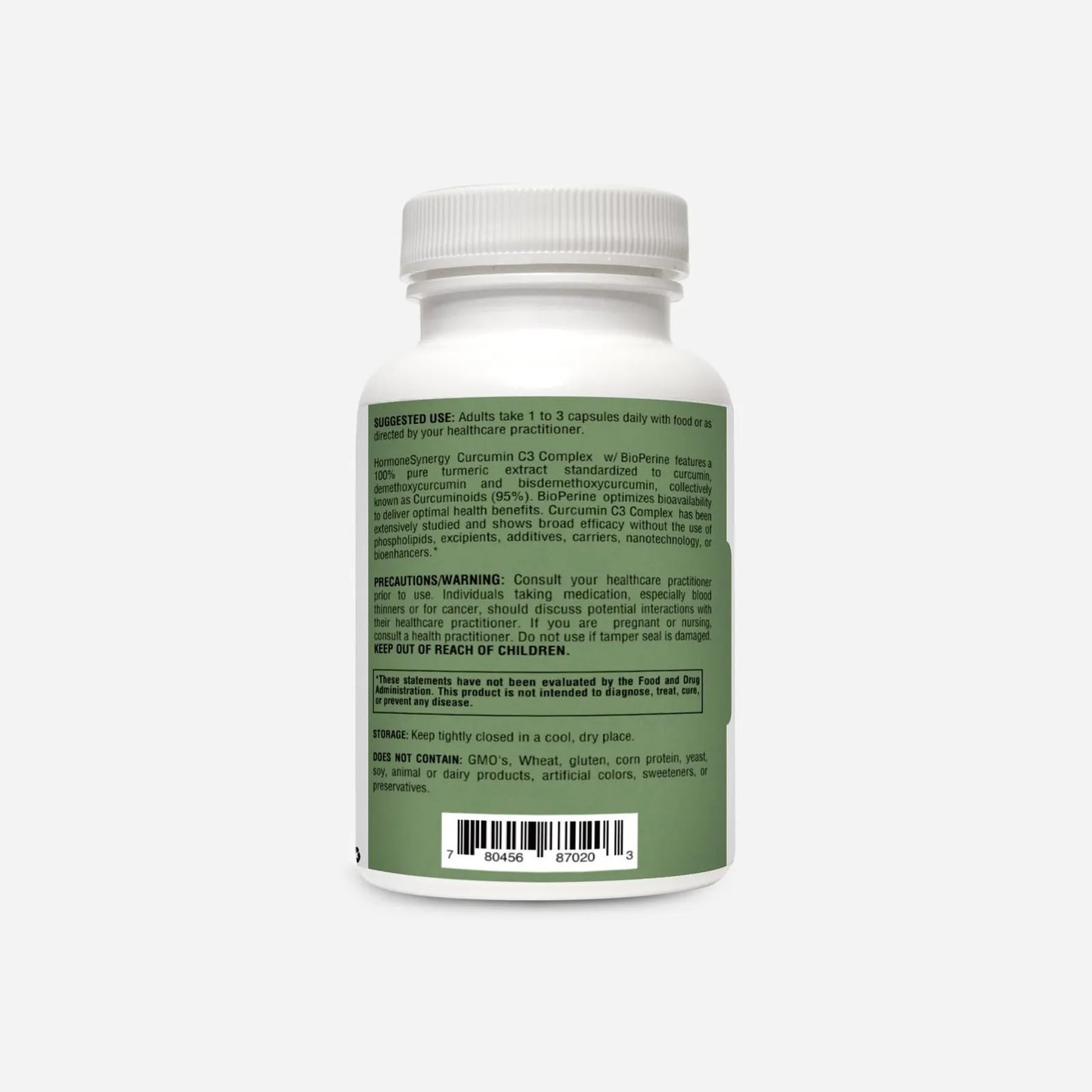Curcumina C3 Complex Con Bioperine 120 Capsulas 500 Mg Ultra Potente