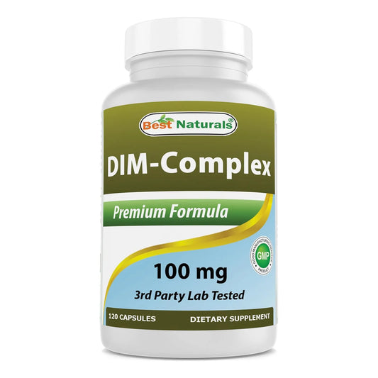 Suplemento DIM 100 Mg 120 Cápsulas Equilibrio Hormonal Y Metabolismo