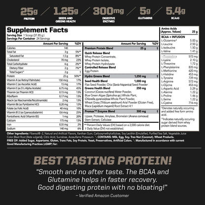 Proteína Sports Amplify XL Premium Sabor Fresa Para Músculo Y Recuperación