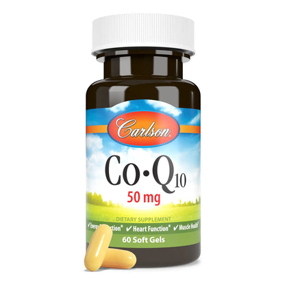 Co-enzima Q10 50 Mg Cápsulas Para Energía Y Salud Cardíaca 6