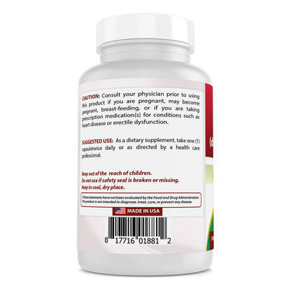 Dmae 250 Mg 180 Cápsulas Bitartrato De Dimetilaminoetanol Suplemento Premium
