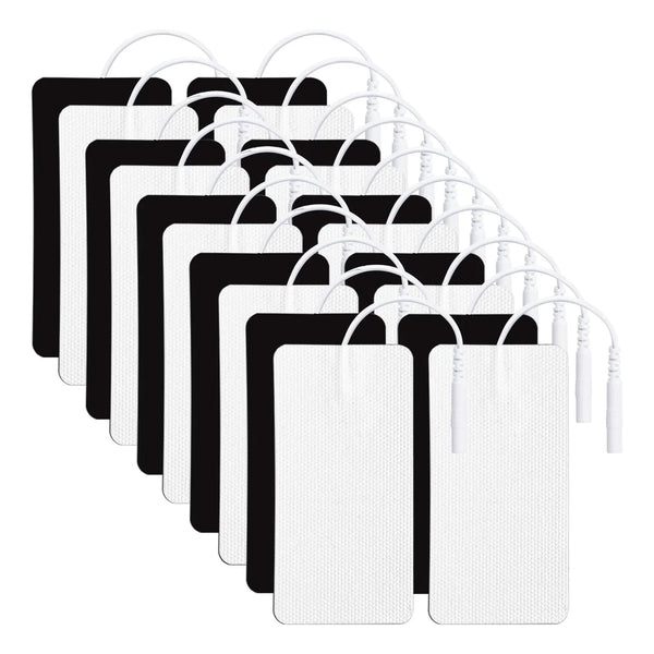 Masajeador Tens 20 Almohadillas Autoadhesivas Reutilizables Para Alivio Muscular
