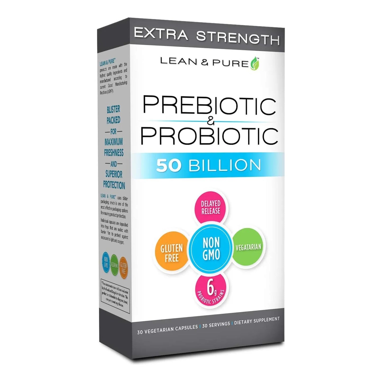 Probiótico 50 Mil Millones UFC Liberación Retardada Lean Pure Olympian Labs