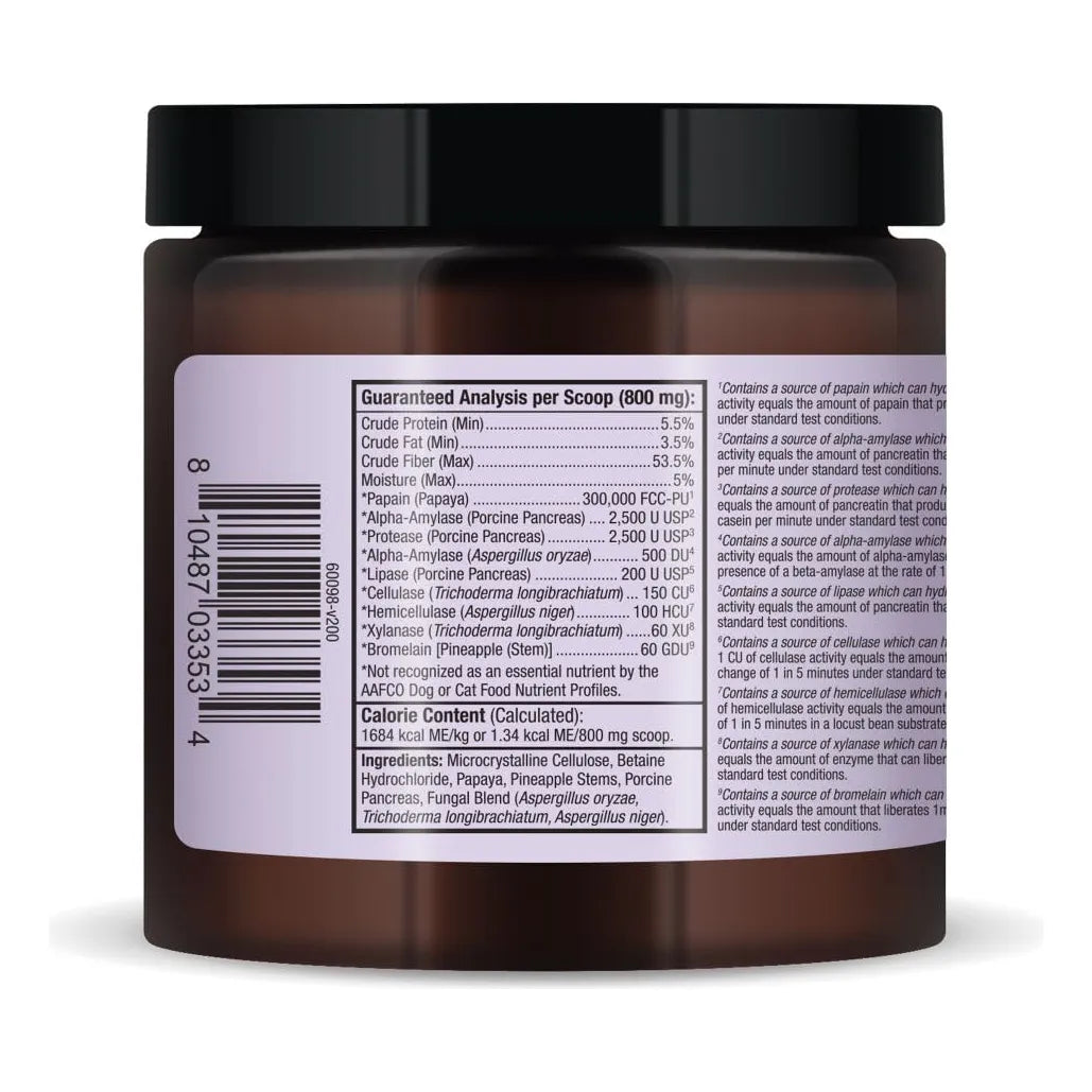 Enzimas Digestivas Para Perros Y Gatos Suplemento Dietético Bark Whiskers 150g
