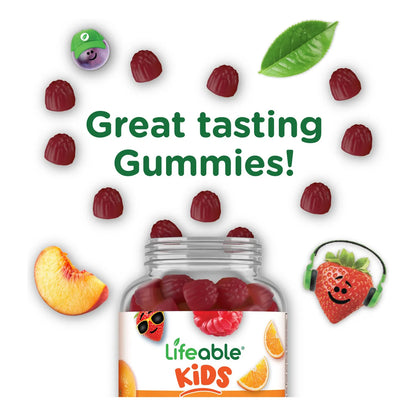Gomitas Vinagre Sidra Manzana Para Niños 500 Mg Sabor Natural 60 Unidades