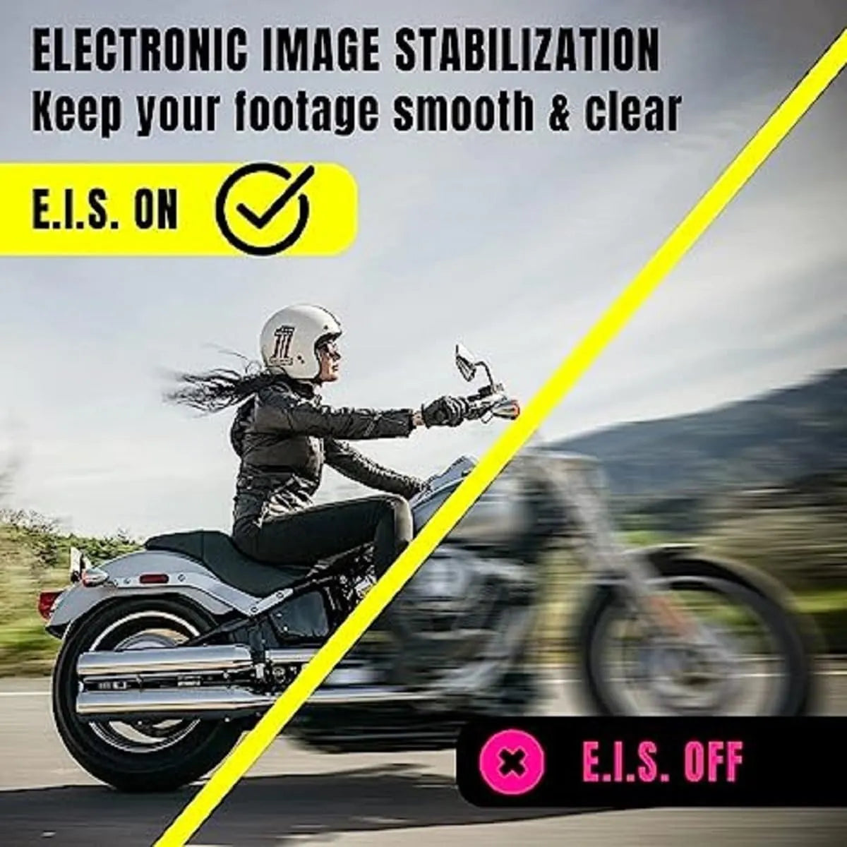Cámara De Acción Exprotrek 4K Pantalla Táctil Impermeable 131 Pies WiFi