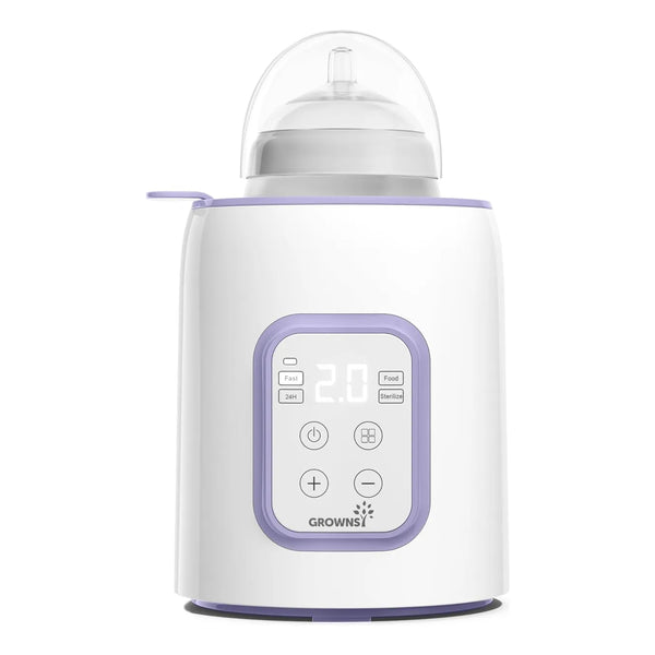 Calentador De Biberones Rapido 8 En 1 Control Inteligente Grownsy Calienta En 3 Minutos