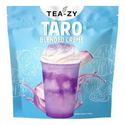 Polvo De Taro Para Té De Burbujas 1361 Gramos 45 Porciones Sabores Auténticos