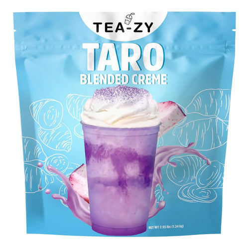 Polvo De Taro Para Té De Burbujas 1361 Gramos 45 Porciones Sabores Auténticos