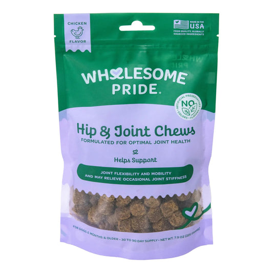 Masticables De Movilidad Para Perros Con Glucosamina Condroitina MSM Sabor Pollo