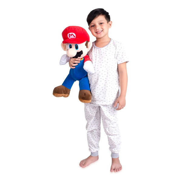Almohada De Peluche Super Mario Franco Kids Bedding Decoración Infantil Suave