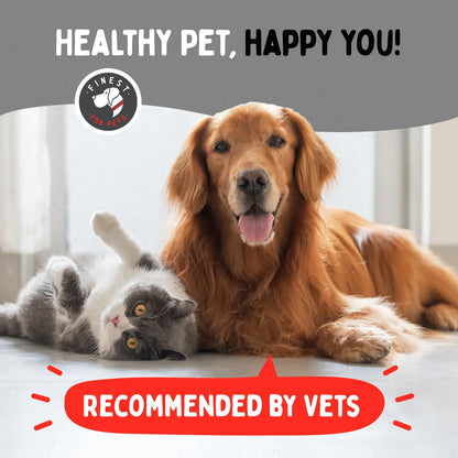 Aceite De Salmón Salvaje De Alaska Omega 3 Para Perros Y Gatos Piel Y Articulaciones