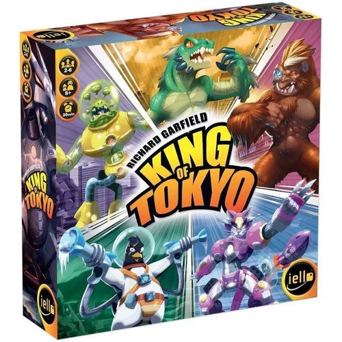 King Of Tokyo Juego De Mesa Segunda Edición Diversión Garantizada Para Toda La Familia