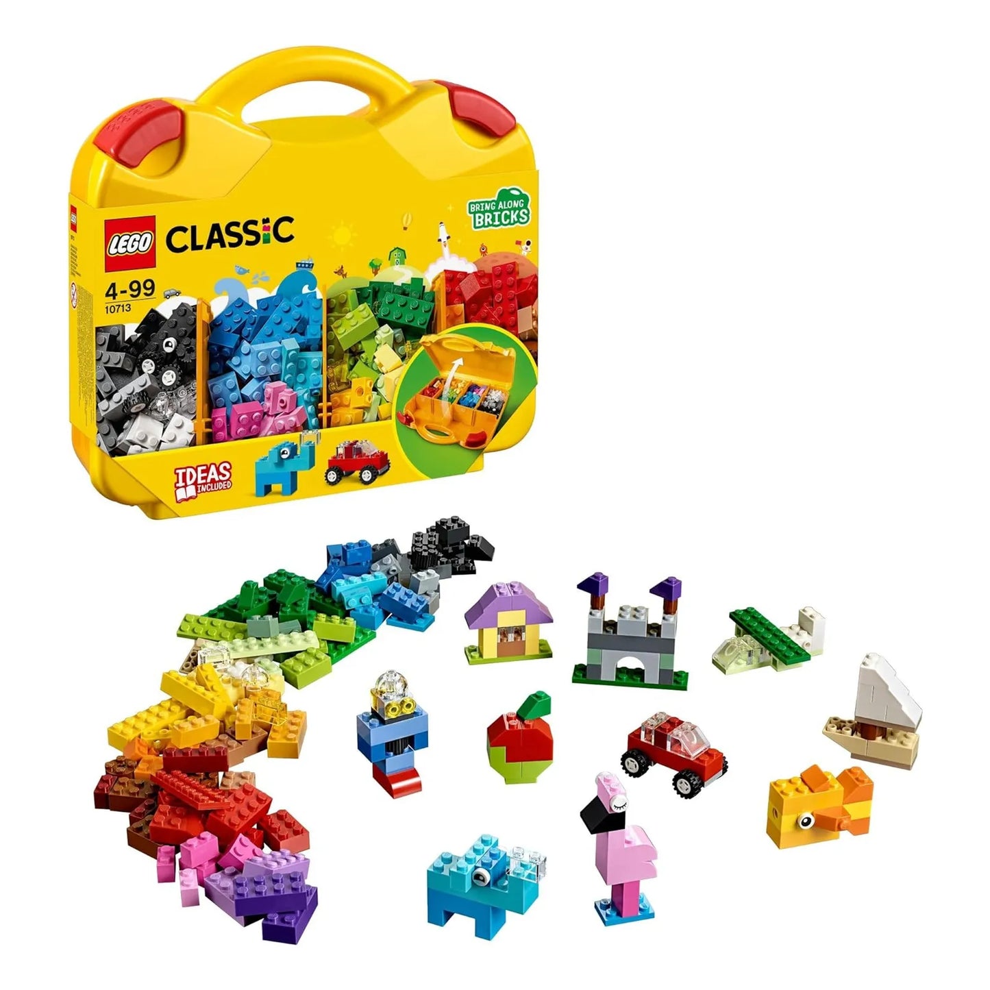 Lego Classic Kit De Construcción 213 Piezas Con Maleta Creativa