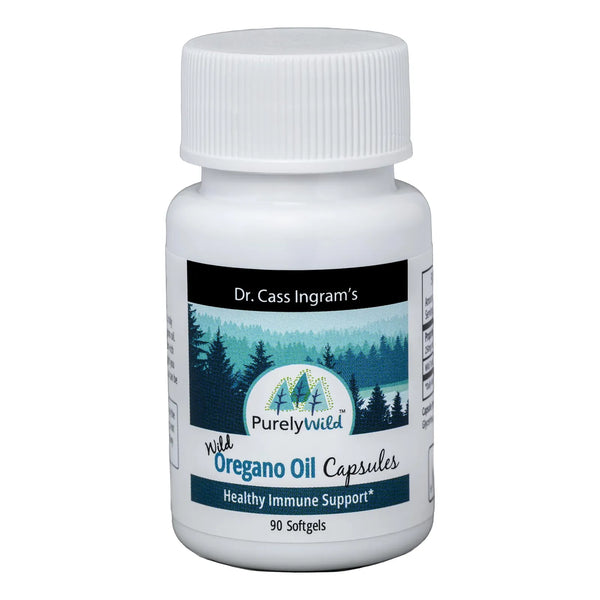 Cápsulas De Aceite De Orégano Mediterráneo Silvestre 90 Unidades Apoyo Inmunológico