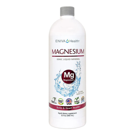 Suplemento De Magnesio Ionico Liquido 32 Onzas Salud Digestiva Energia Muscular Y Huesos