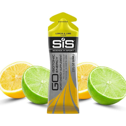 SiS GO Gel Energético Isotónico Limón Lima 6 Pack 60 Ml 2.0 Fl Oz