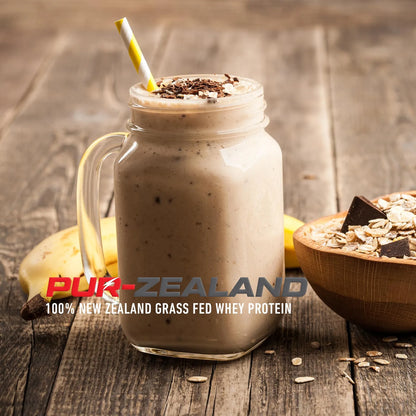Proteína De Suero De Leche Alimentada Con Pasto Sabor Chocolate Banana